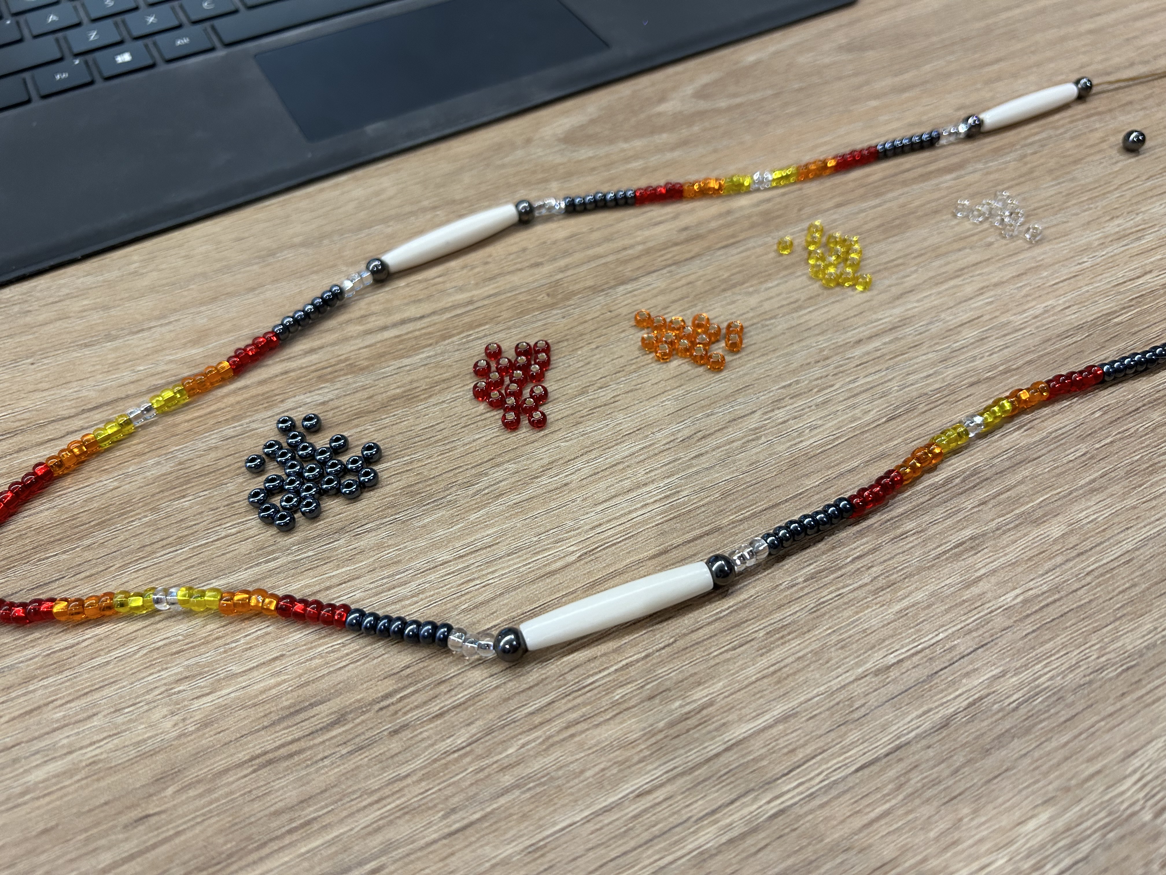 Indigenous beading workshop photo